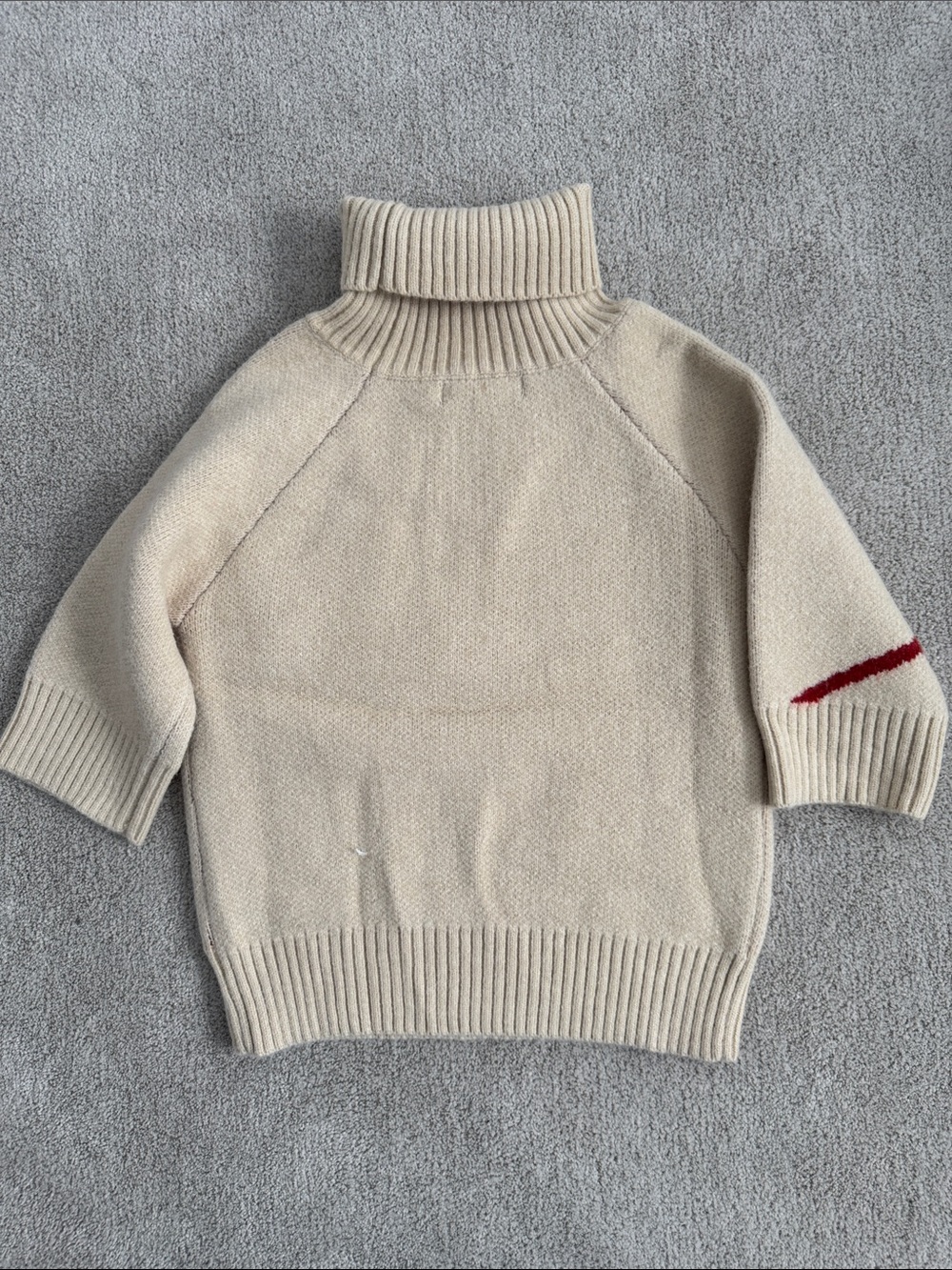En Saison Merrill Short Sleeve Bow Crop Sweater - Picture 8 of 8